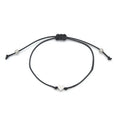 DAIHE  Bracelet Creative Simple Stainless Steel Hollow Heart Shaped Wax Wire Braided Card Bracelet for Women Decoration