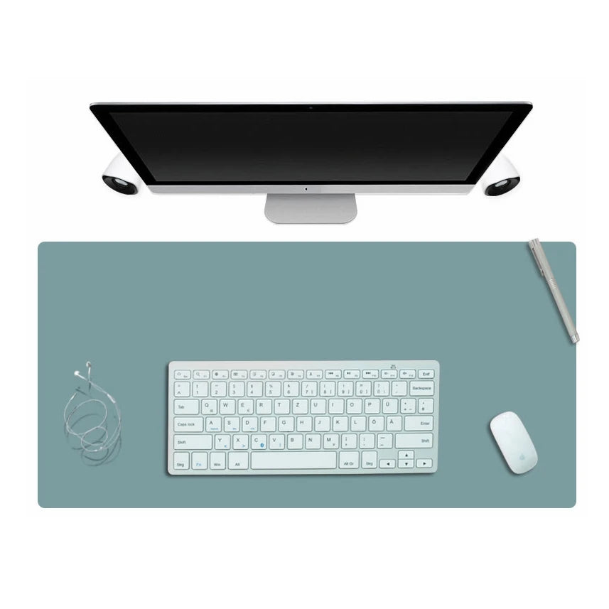 Factory Price 100x50cm Large Mouse Pad PU Leather Gaming Mousepad Factory Price Waterproof Antifouling Waterproof Desk Pads