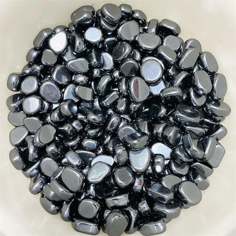 Wholesale Crystal Gemstone Hematite Tumbled Stone Gravel Healing