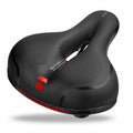 YOUME Simple Design Hollow Bicycle Saddle with Reflective Features MTB Bike Saddle Seat Cushion for Big Butts Shock-Proof Part