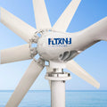 China Factory 1000W 24V Low Noise High Efficiency Horizontal MPPT Controller Small Size Wind Turbine Generator