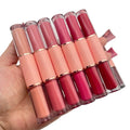 Make Your Own Brand Mineral Waterproof 2in1 Double Liquid Lipstick Gloss Kit Bulk Custom Logo Vegan Private Label Nude MegaBDM