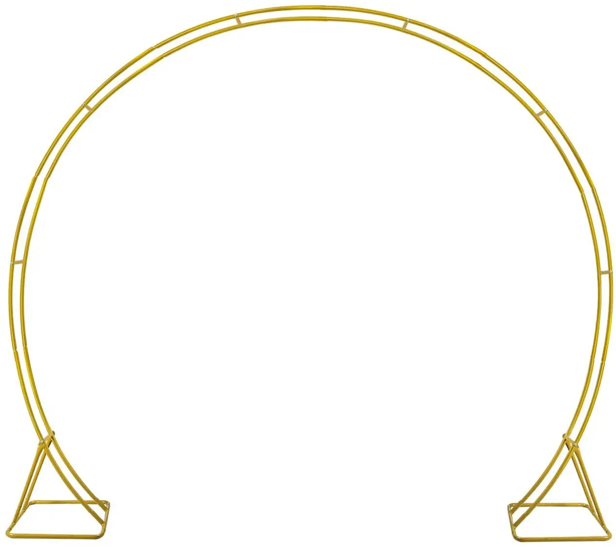 Dropshiping Double Circular Arch Wedding Arch Decor Festival Celebration Background Flower Rack Balloon Bracket