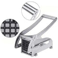 New Kitchen Gadgets Fruit Grid Slicer Chopper Stainless Steel Potato Chips Maker French Fry Cutter Manual Potato Cutter
