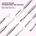 Professional Nail Art Tool Cuticle Remover Manicure Stainless Steel Nail Art Spoon Nail Pusher