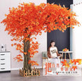 8ft Factory Decorative Plastic Maple Tree Artificial Trunk for Home Decor or Garden Ornament