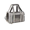 Hot Sale Airline Approved Custom Color Logo Foldable Portable Soft Pet Carrier Dog Cat Travel Bag