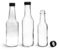 Hot Sauce Woozy Bottles Empty3oz 5 Oz Complete Sets of Premium Commercial Grade Clear Glass Dasher Bottle Glass Jar Glass Bottle
