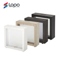 Lopo Home Decor Shadow Bank Box Frames Wooden Money Box-Piggy Bank for Sublimation-6.5" X 6.5"
