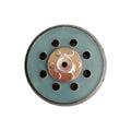 ATPRO 5/6 Inch 8-Hole Self-Adhesive Flocking Grinding Disc Black Polishing Disc Sandpaper Machine Accessories Pneumatic Sanders