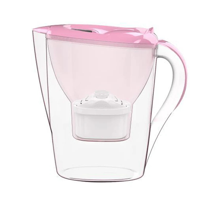 YenvQee Household 2.8L Water Filter Jug Mineral Water Alkalizer WaterJug Water Purifier Pitcher