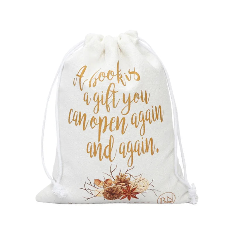 New Promotional Drawstring Cloth Shoe Dust Bag for Storing Socks and Underwear