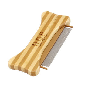 Factory Wholesale Blister Card Packaging Bamboo Pet Dog Needle Hair Comb Cat Pet Flea Comb