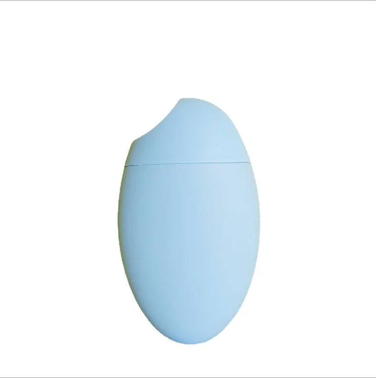 30ml 60ml HDPE Egg Shape Cosmetic Packaging Bottle for Sunscreen Facial Cleanser Skin Care Serum Hand/Face/Body Cream Screen