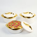 1.5 2 2.5L 3 Pieces Set Stainless Steel Plastic ABS Insulated Box Hot and Cold Food Storage Container with Lid