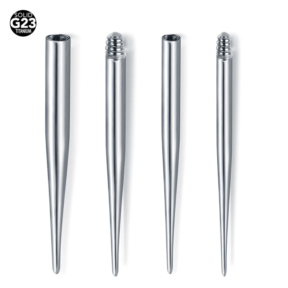 ASTM F136 Titanium Insertion Taper Pin Taper Piercing Tool Professional Body Piercing Jewelry