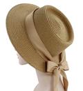 2026 New Ladies Woven Sun Hat Travel Riding Empty Top Hat Spring and Summer Sunshade Straw Hat