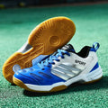 Big Size New Professional Tennis Shoes  Indoor Sports Badminton Shoes Unisex Lightweight Pickleball Shoes for Men