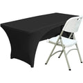 Promotional Fitted Polyester Tablecloth Customized Stretch Spandex Table Throw Tablecover Table Toppers MegaBDM