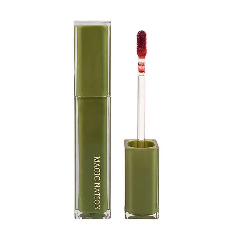 Custom Wholesale Bulk Luxury Vegan Moisturizing Liquid Lip Gloss Square Tube Long Lasting Waterproof