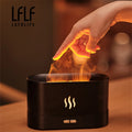 USB Creative Simulation Flame LED Night Light Office 3D Flame Aromatherapy Living Room Bedroom  Essential Oil Diffuser Gifts