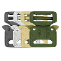 27mm Metal Adjustable Slide Bag Buckles Tactical Heavy Duty Buckle 1inch Quick Release Backpack Buckle Replacement