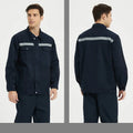 Reflective Car Maintenance Workers Long Sleeve Safety Worker Wear Work Uniform Clothing