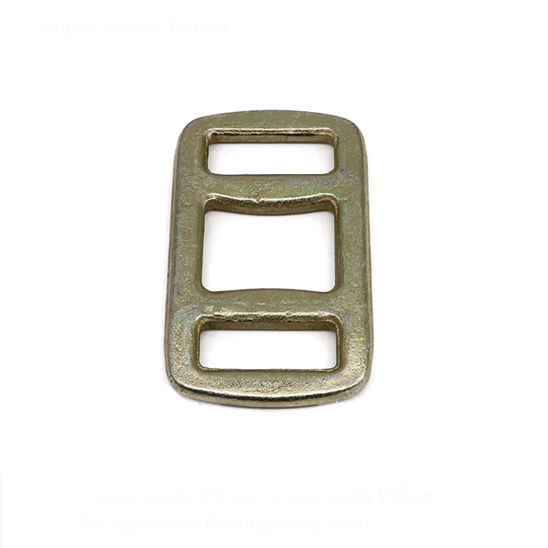 Forged Lashing Square Buckle for Woven Polyester Lashing Strap