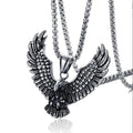 Stainless Steel Jewelry Eagle Pendant Necklace Eagle Spread Wing Personalized Pendant Wholesale