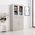 Cheap Heavy Duty Modern Metal Commercial Storage Cabinet with Swing Doors for Workshop and Home Office
