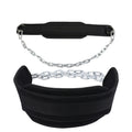 Gym Weighted Buckle Belt Pull-up Chains Fitness Exercise Waist Support Barbell Weightlifting Dip Belt