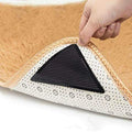 Mat Grippers Carpet Slipping Make Corners Flat Renewable Anti Slip Rug Grippers With Non Curling Keep Your Rug in Place
