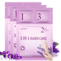 ALIVER Lavender Soft Hand Gloves Mask Anti-Wrinkle Nourishing Moisturizing Whitening Peeling Hand Mask Gloves