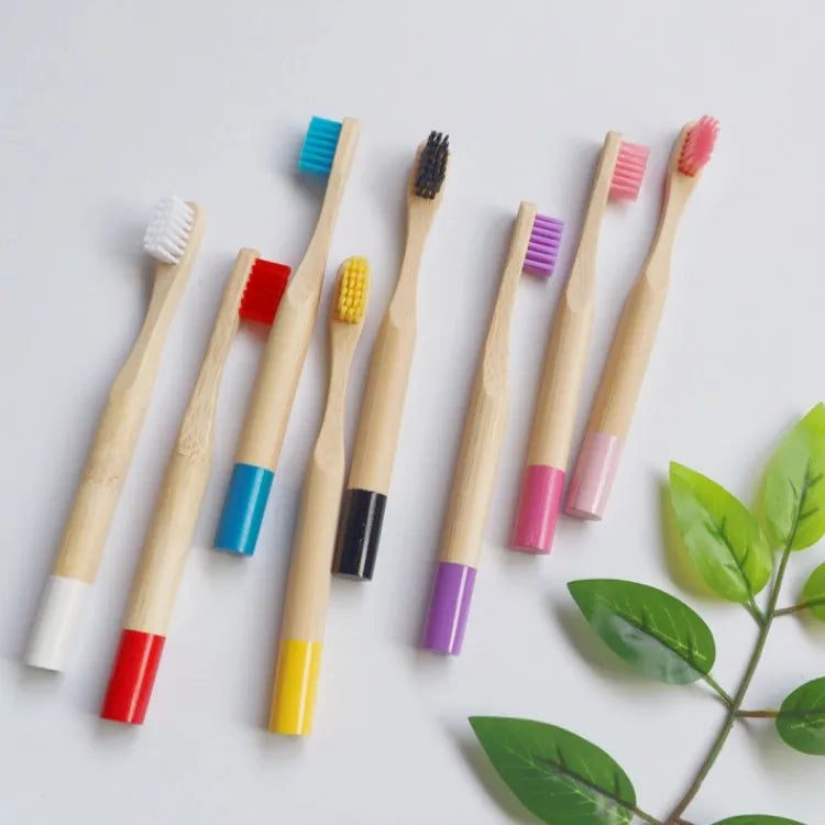 Eco-Friendly Free Natural for Charcoal Soft Color Bristles Kids for Toothbrush Set Home Use