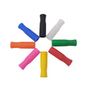 8mm Silicone Straw Tips Colorful Silicone Straw Cover Fit for 8 mm Wide Stainless Steel Straws