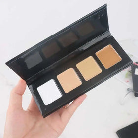 Custom Face Multicolor Vegan Private Label Full Coverage Waterproof Makeup Concealer Cream Contour Palette