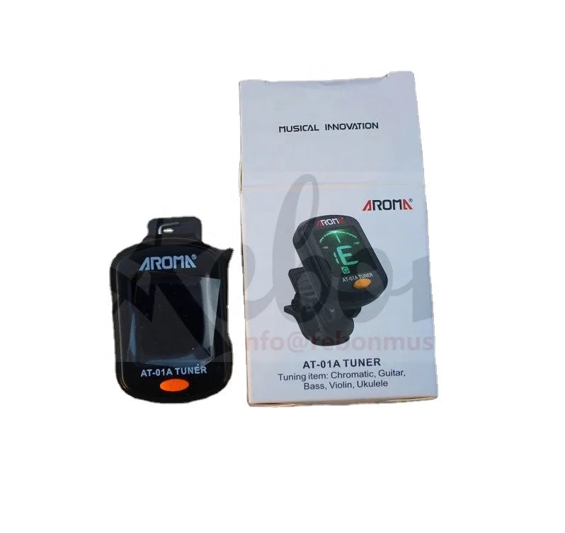 Ukulelebassviolinacoustic Guitar and Electric Guitar AT-01A Tuner