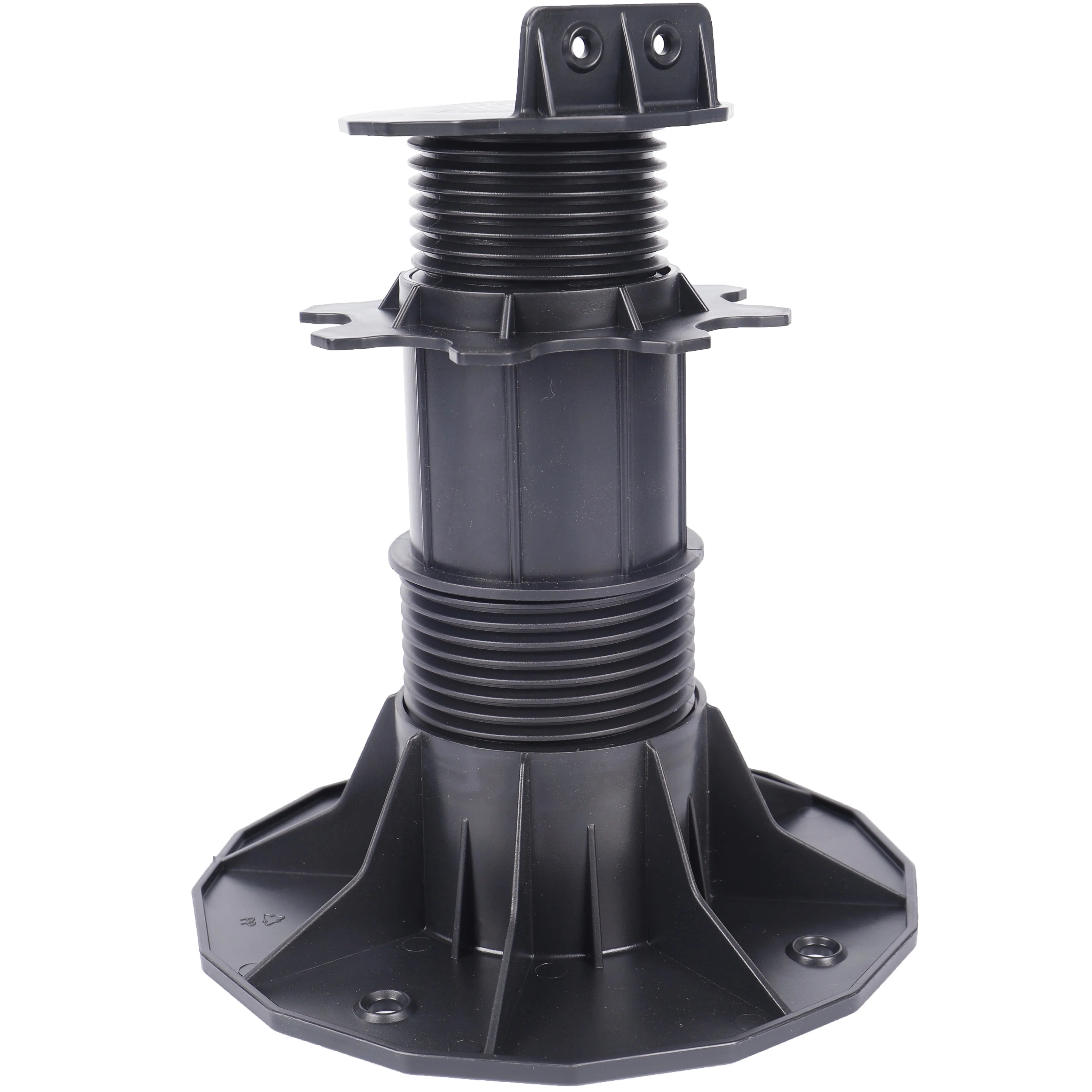 Big Base Raised Floor Pedestals Adjustable Deck Support XF-T205B-2 140-220 MM
