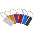 Personalized Luggage Tag Travel Blank Aluminum Customized Luggage Tags Custom Logo Silicone PVC Leather Label Metal Luggage Tags