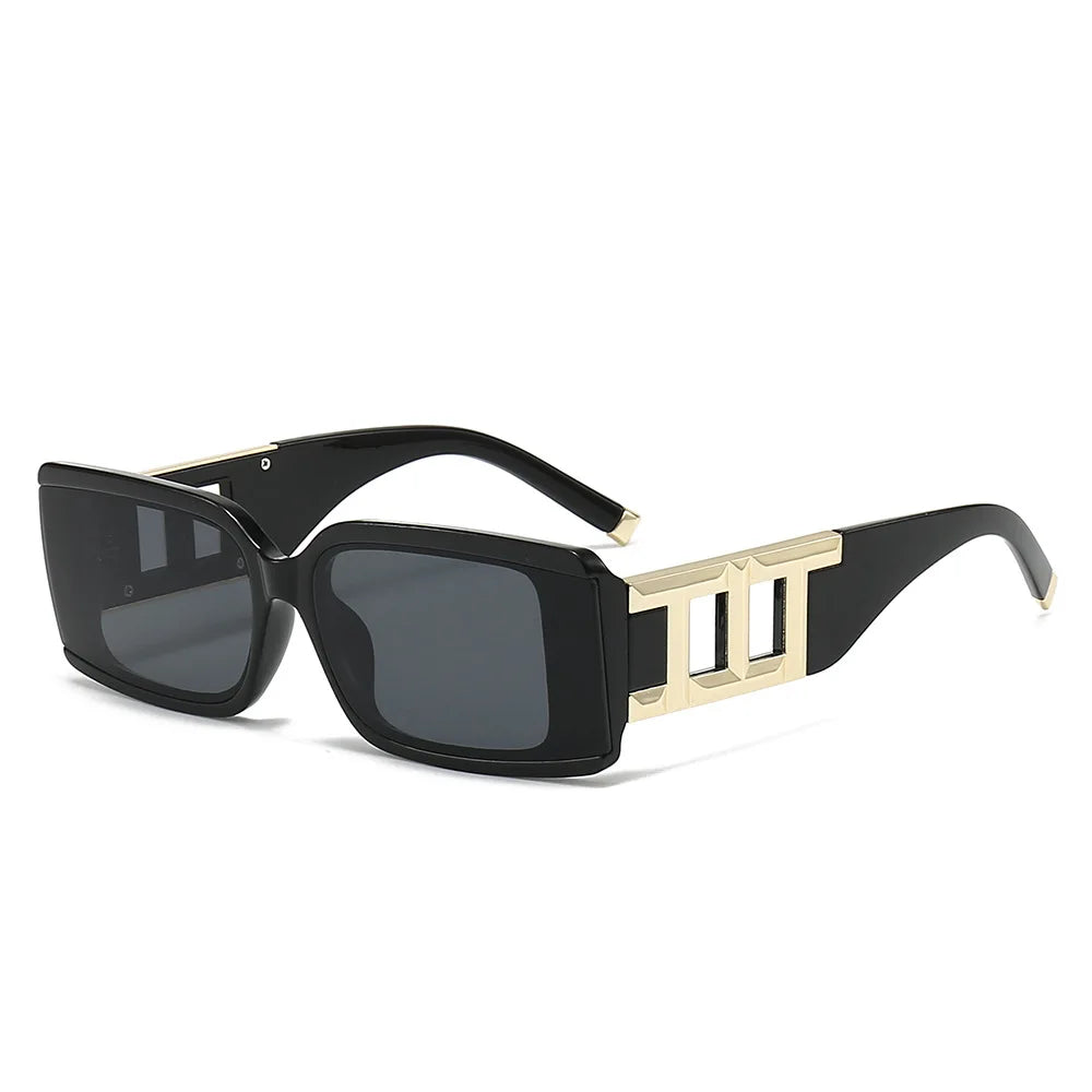 2024 Ins Luxury Eyeglasses Frames Uv400 Fashion Shades Sunglasses Women Custom logo Wholesale Classic Lunette De Soleil