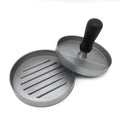 Handle Patty Pressure Hamburger Meat Pressure Manual Non Stick Coated Plastic Aluminum Metal Piece of Making a Hamburger