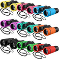 Kids Binoculars Shock Proof 4x30 Toy Binoculars Set for Age 3-12 Years Old Boys Girls