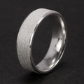 Real Pure 925 Sterling Silver Rings for Women and Men Rough Surfaced Shinning Simple Couple Ring Wedding Band for Lovers