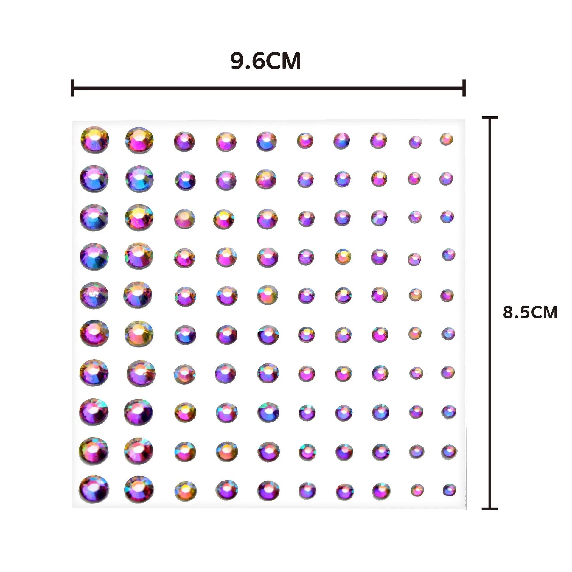 Wholesale Diamond Crystal Sticker for Face and Body Eye Rhinestone Sticker Face Gem Sticker