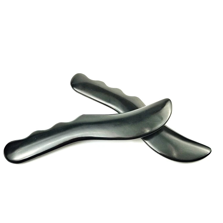 Huiying Best Selling Product Face Guasha Bian Stone Gua Sha Custom Logo Crystal