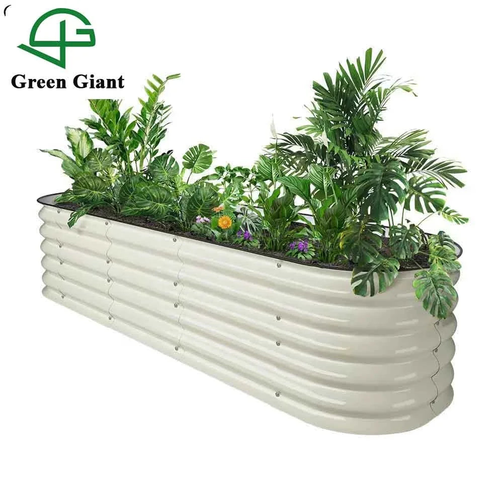 Huizhou Green Giant 17'' Tall  6 in 1 Metal Modular Raised Garden Bed Kit