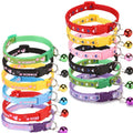 Factory Wholesale Camouflage Bell Collar for Dogs and Cats Classic Style Polyester Leather Collar with Printed Pattern