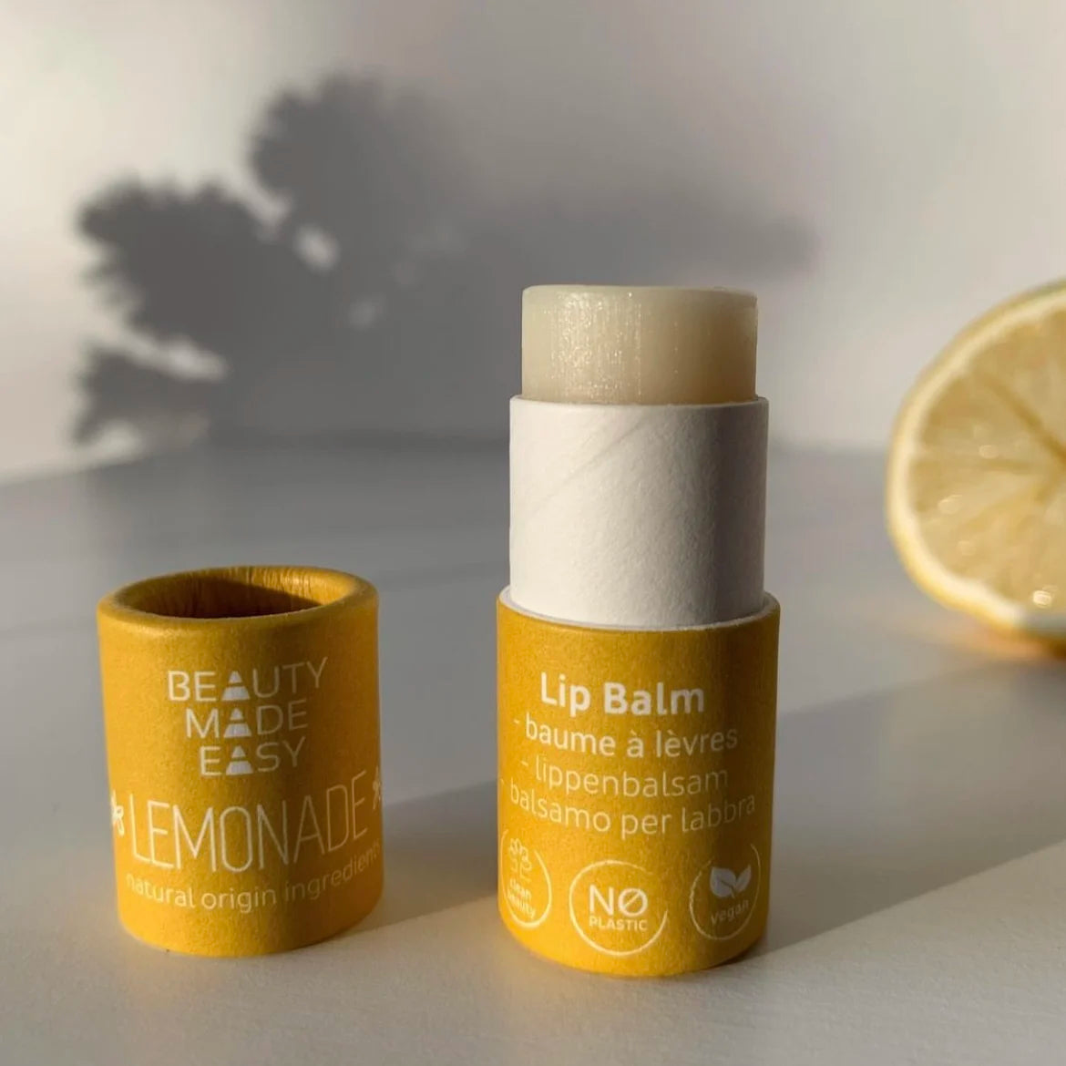 Biodegradable Cosmetic Package Kraft Paper Tube Packaging Deodorant Container