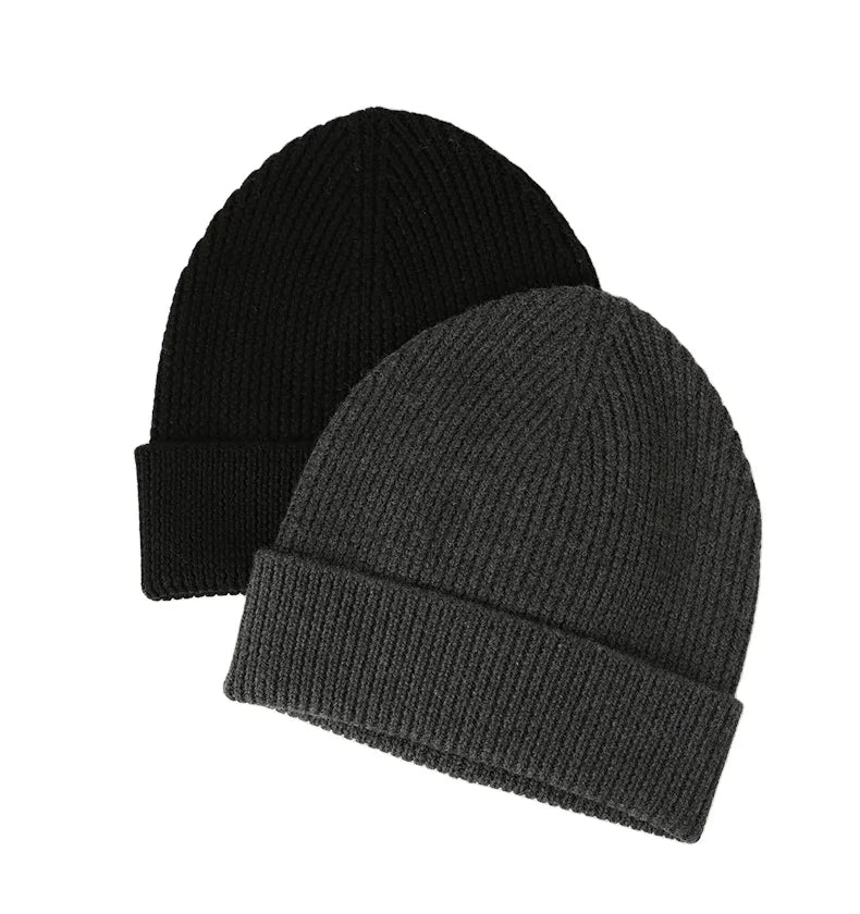 Inner Monglia 100% Merino Wool Winter Hat Natural Animal Fiber Luxury Soft Skin Friendly Wool Cashmere Beanie