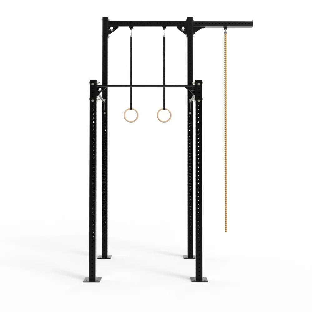 Commercial Gym Squat Rack Free Standing for CrossFit Rig Multifunctional Station for Fitness & Competition Equipment
